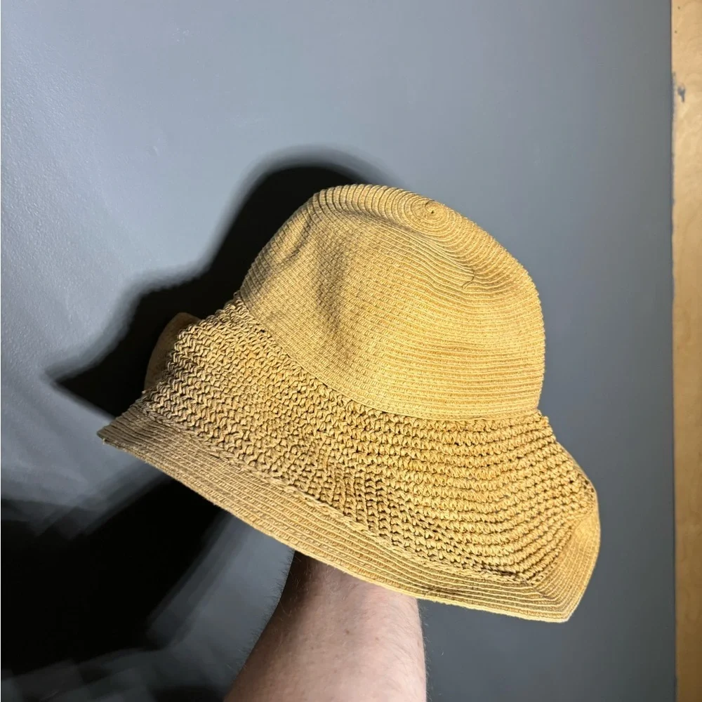 J.Crew Textured Summer Straw Hat